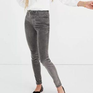 Madewell High-Waisted, Grey Corduroy Jean